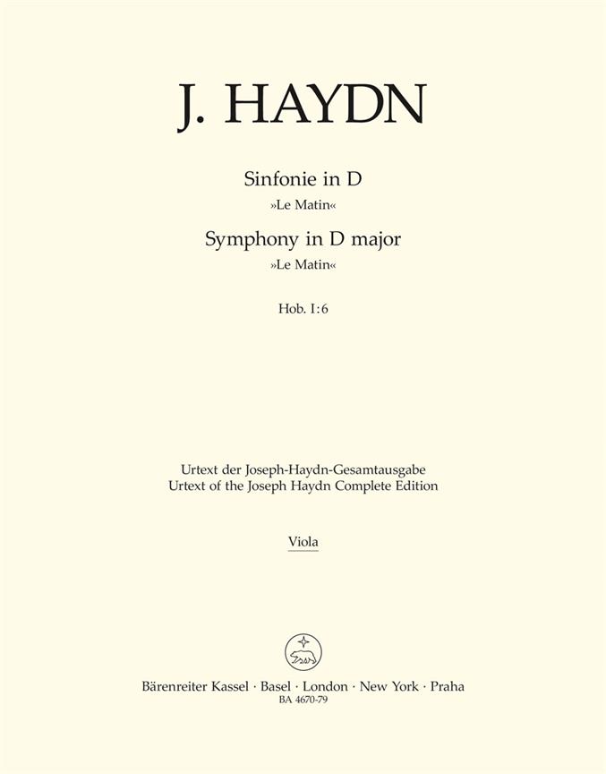 Symphony in D major No. 6